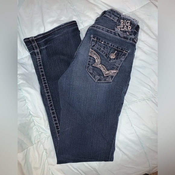 Big Star Maddie mid-rise bootcut jeans sz 27 - Picture 6 of 8